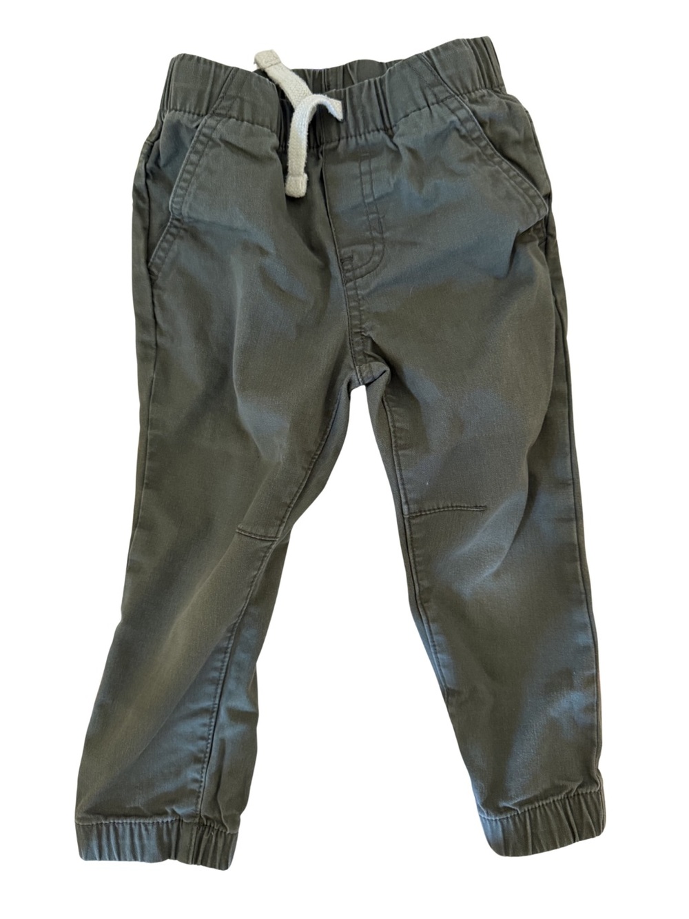 ~ Cat & Jack - Woven Jogger Pants Olive/Army Green 2T